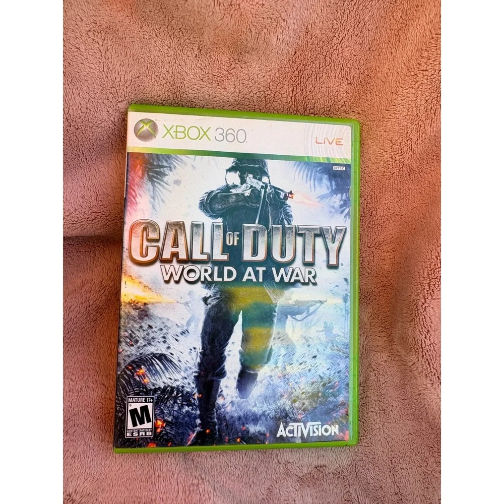 Call of Duty World at War Xbox 360 Activision 2008 CIB Complete with Manual